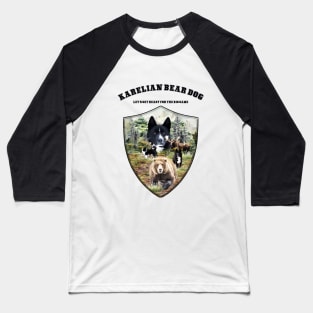 Karelian Bear Dog Baseball T-Shirt